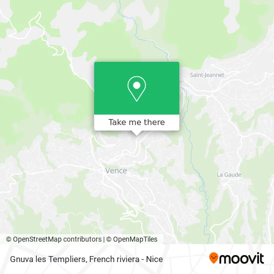 Gnuva les Templiers map