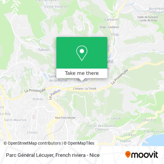 Parc Général Lécuyer map
