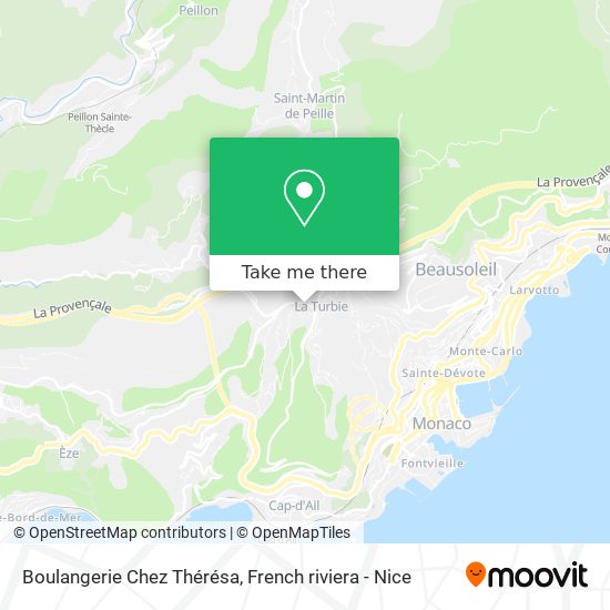 Boulangerie Chez Thérésa map