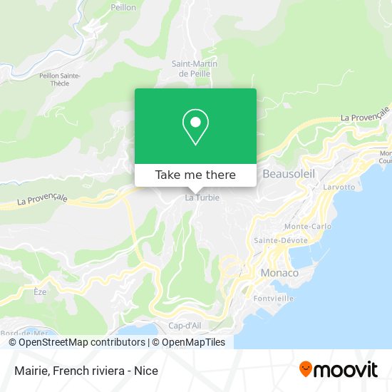 Mairie map