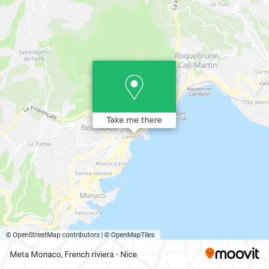 Meta Monaco map