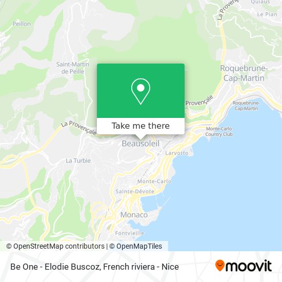 Be One - Elodie Buscoz map