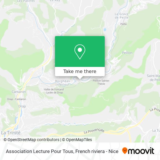 Association Lecture Pour Tous map