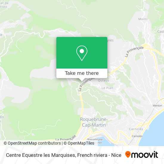 Centre Equestre les Marquises map