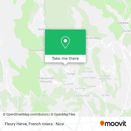 Fleury Herve map