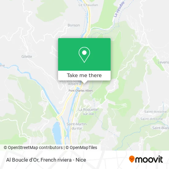 Al Boucle d'Or map