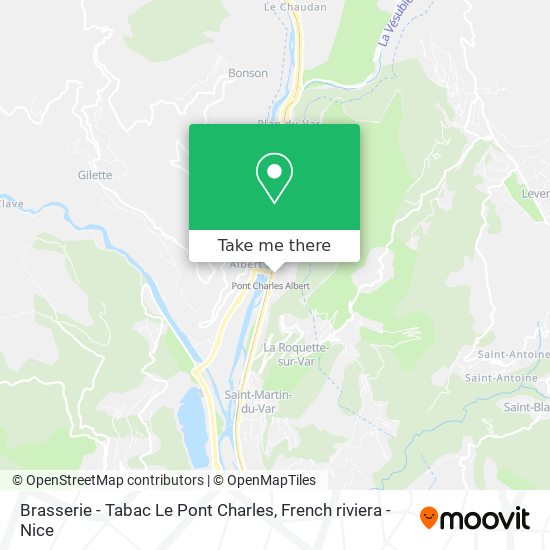 Brasserie - Tabac Le Pont Charles map