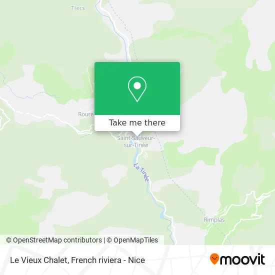 Le Vieux Chalet map