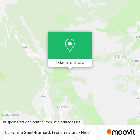 La Ferme Saint-Bernard map