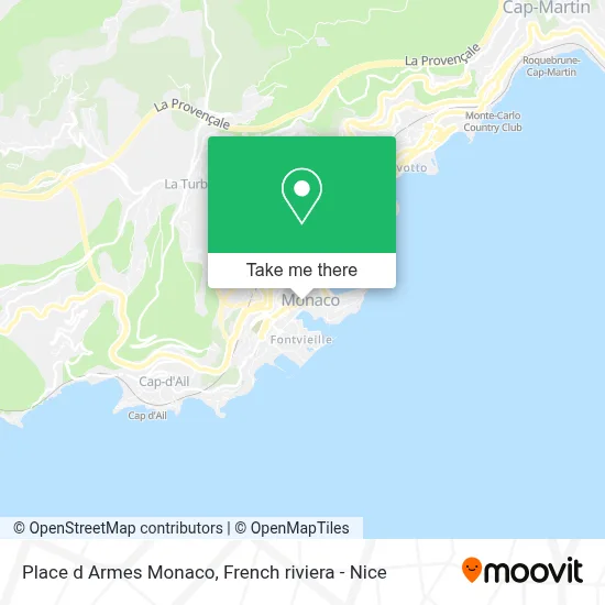 Place d Armes Monaco map