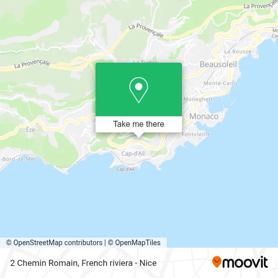 2 Chemin Romain map