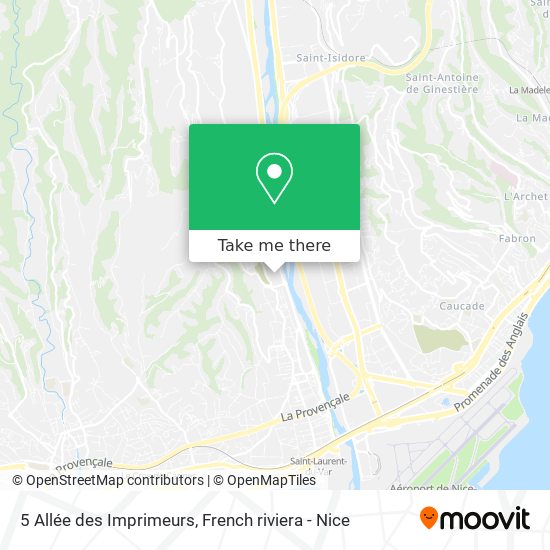 5 Allée des Imprimeurs map