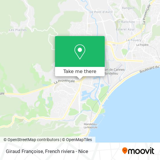 Mapa Giraud Françoise