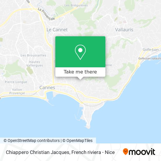 Chiappero Christian Jacques map