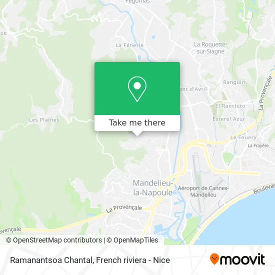 Ramanantsoa Chantal map