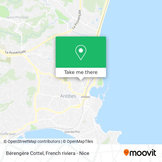 Bérengère Cottel map