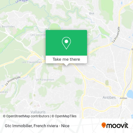 Gtc Immobilier map
