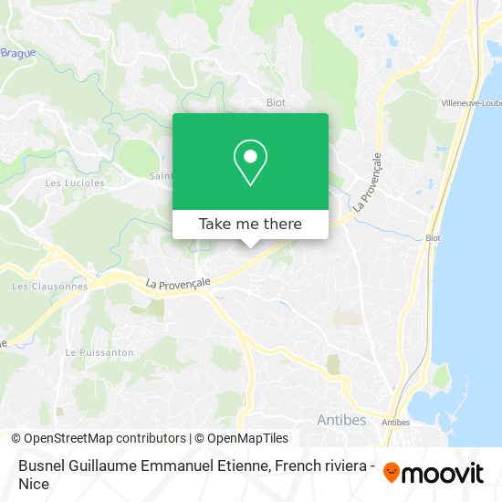 Mapa Busnel Guillaume Emmanuel Etienne