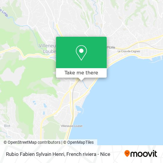 Rubio Fabien Sylvain Henri map