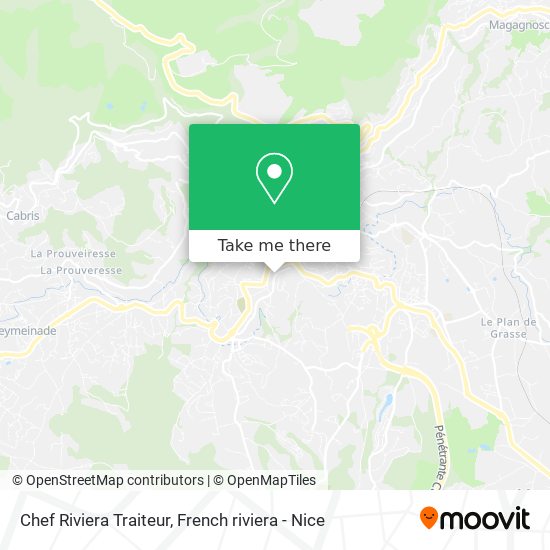 Chef Riviera Traiteur map