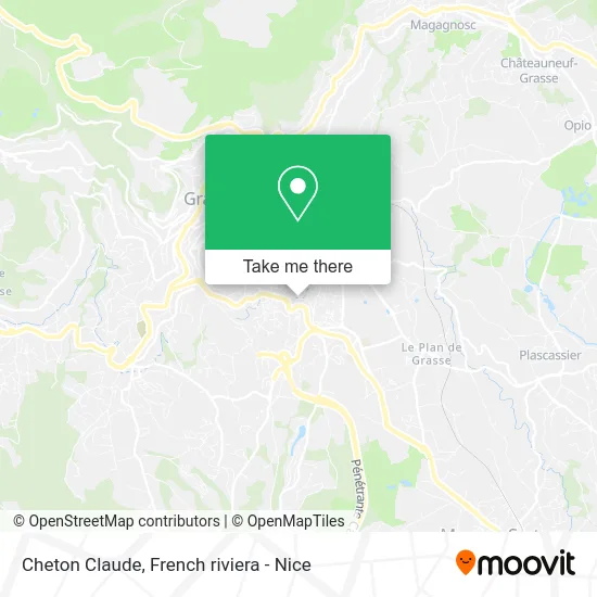 Cheton Claude map