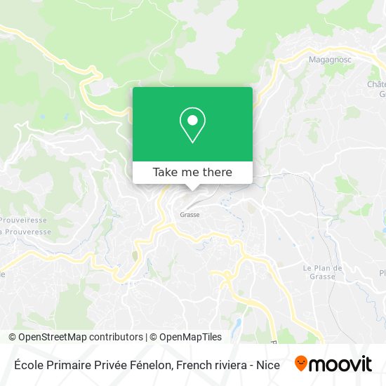 Mapa École Primaire Privée Fénelon