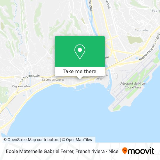 École Maternelle Gabriel Ferrer map