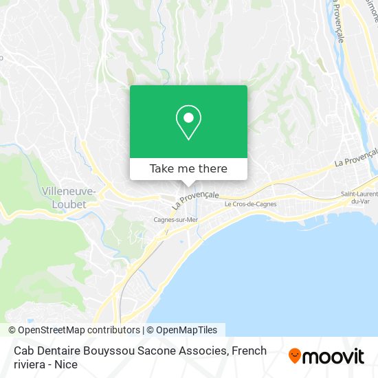 Cab Dentaire Bouyssou Sacone Associes map