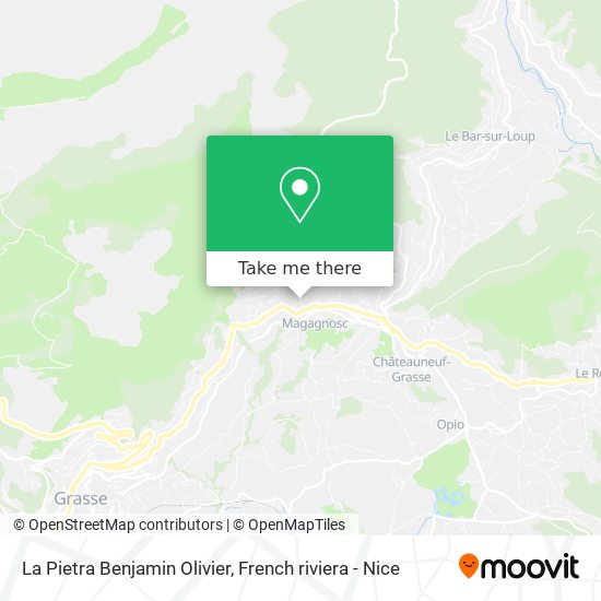 La Pietra Benjamin Olivier map