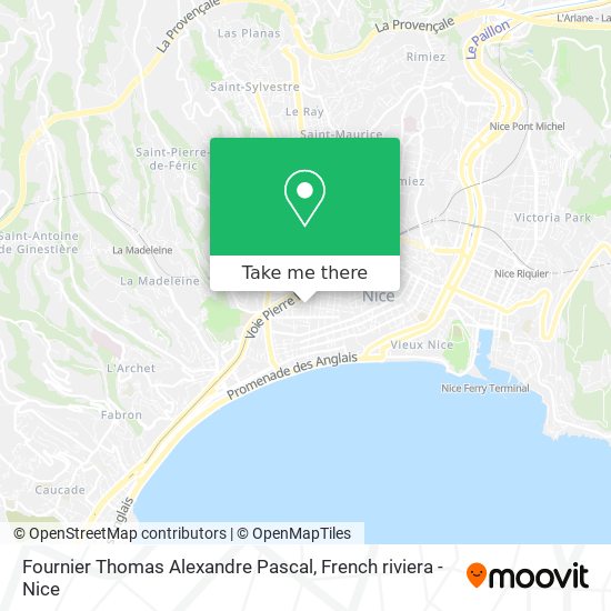 Mapa Fournier Thomas Alexandre Pascal