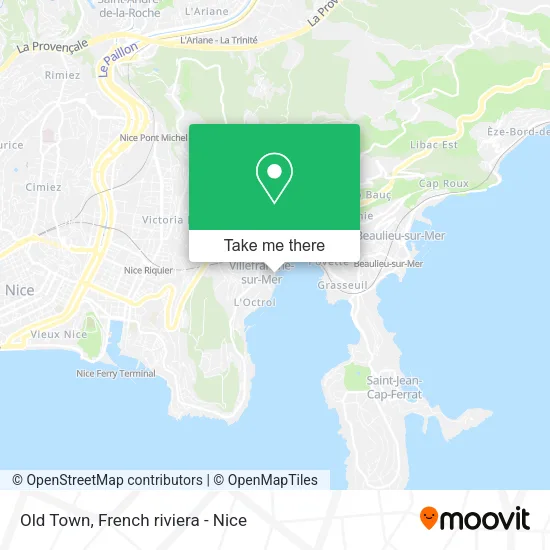 Old Town map