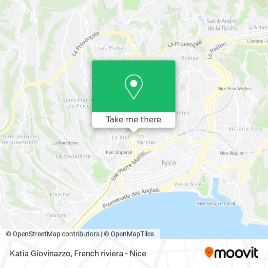 Katia Giovinazzo map