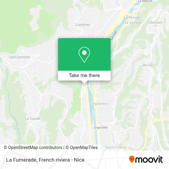 La Fumerade map