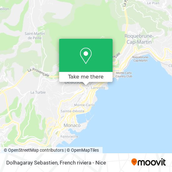 Dolhagaray Sebastien map