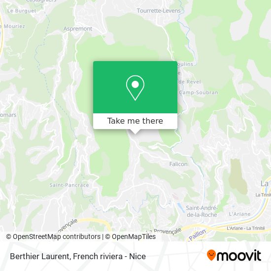 Mapa Berthier Laurent