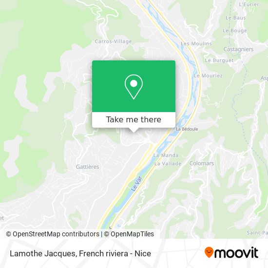 Lamothe Jacques map