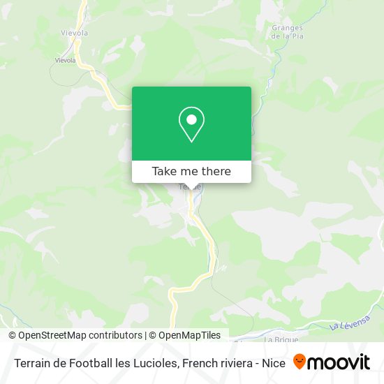 Mapa Terrain de Football les Lucioles