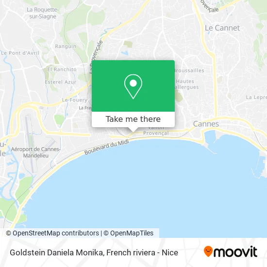 Goldstein Daniela Monika map