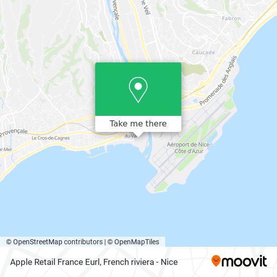 Mapa Apple Retail France Eurl