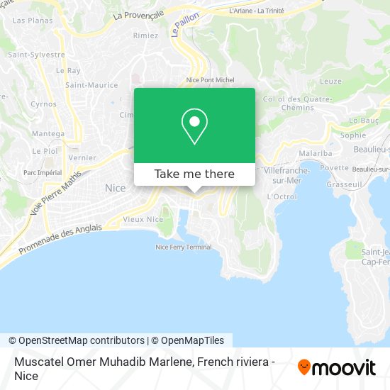 Mapa Muscatel Omer Muhadib Marlene
