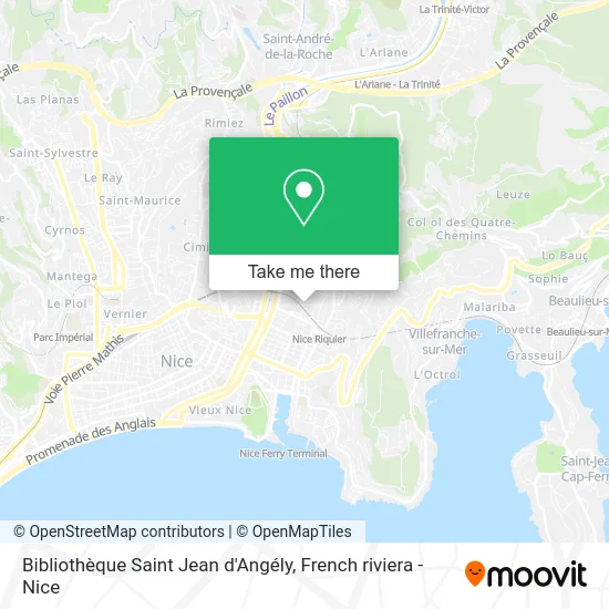 Bibliothèque Saint Jean d'Angély map