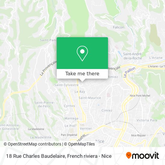 18 Rue Charles Baudelaire map