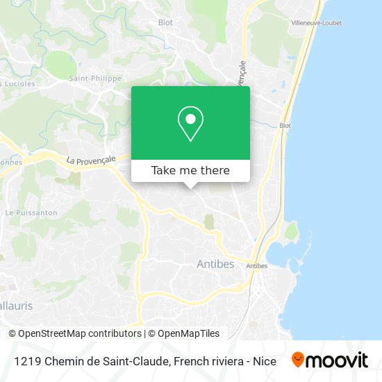 1219 Chemin de Saint-Claude map