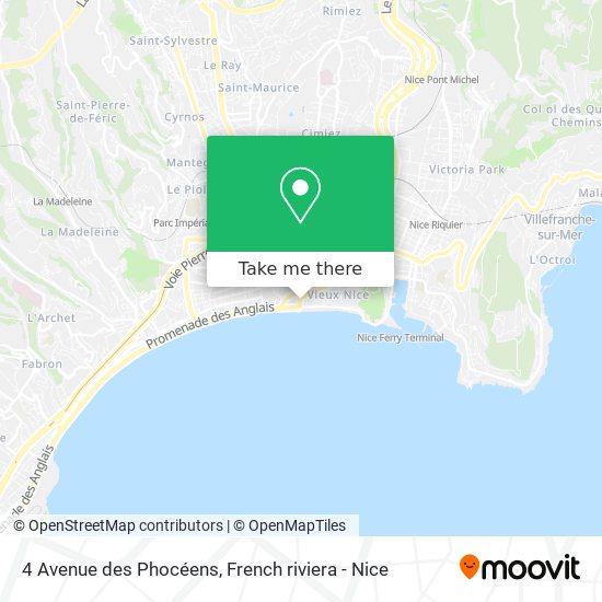 4 Avenue des Phocéens map