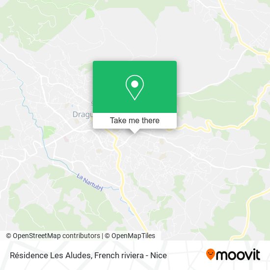 Résidence Les Aludes map