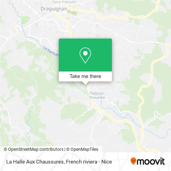 La Halle Aux Chaussures map