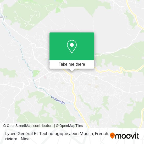 Lycée Général Et Technologique Jean Moulin map