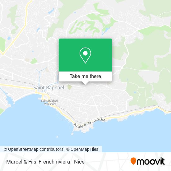 Mapa Marcel & Fils