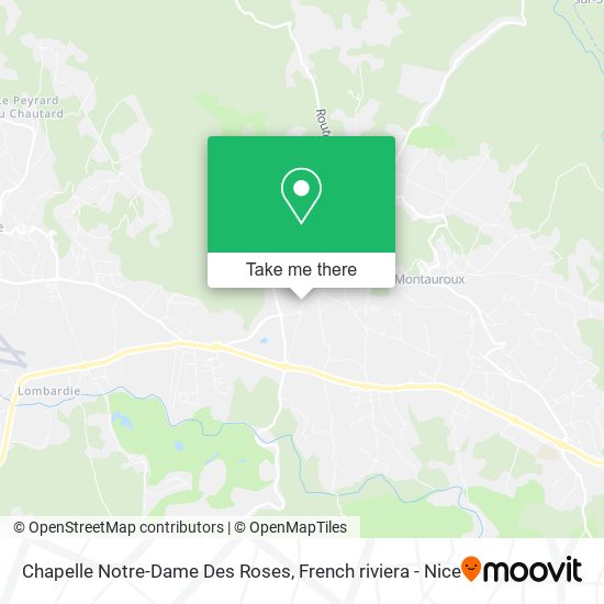 Chapelle Notre-Dame Des Roses map