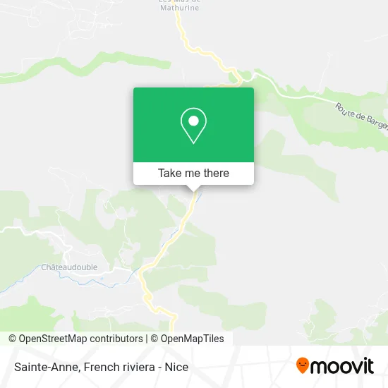Sainte-Anne map